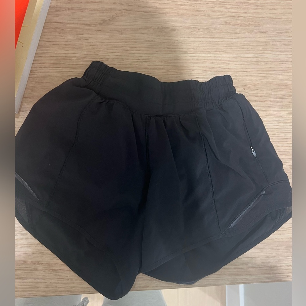 Women's Black Athletic Shorts
